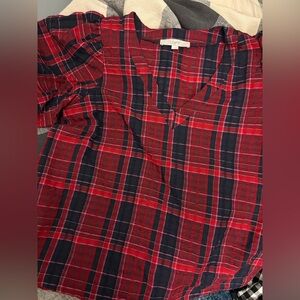 Loft Plaid Red/Navy/Pink